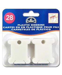DMC Floss Bobbins Plastic 28pc