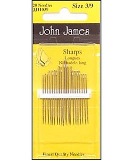 John James Sharps Hand Needles-Size 3/9 20/Pkg