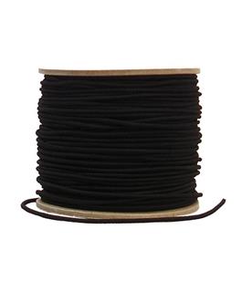 Designer's Choice Elastic Round Cord  1/8" Black