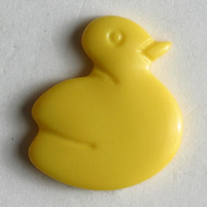 Yellow Duck Novelty Button