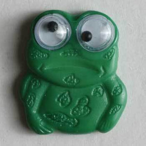 Frog Novelty Button