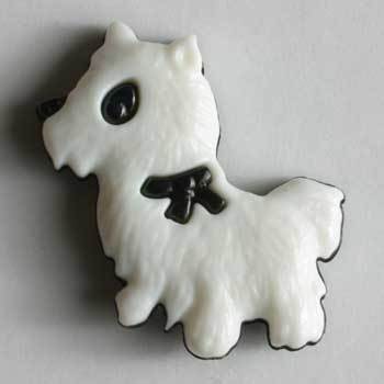 Dog Novelty Button