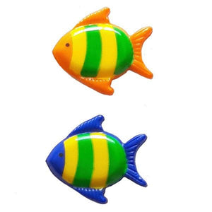Tropical Fish Novelty Button
