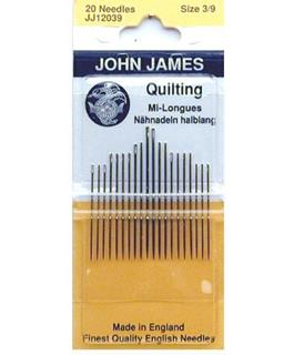 John James Quilt Needle Pkg Sz 3/9 20pc