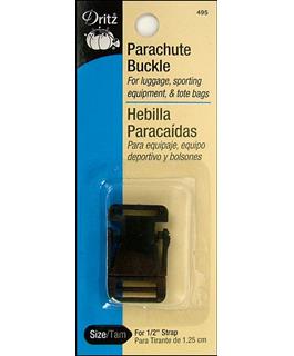 Dritz Parachute Clip Buckle .5" Black