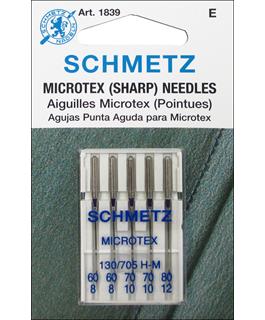 Schmetz Mach Needle Microtex Sharp Astd Sz70-805pc