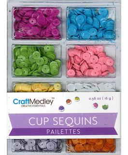 Multicraft Cup Sequins 7mm 16g Baby