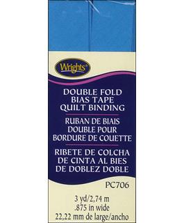Wrights Bias Quilt Binding Dbl Fold 3yd