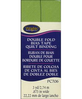 Wrights Bias Quilt Binding Dbl Fold 3yd
