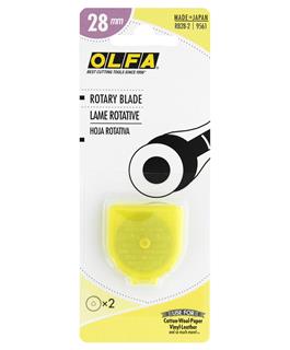 Olfa 28mm Rotary Blade 2 pack