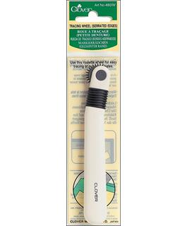 Clover Tracing Wheel (Serrated Edges)