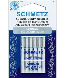 Schmetz Mach Needle Chrome Denim Sz 100/16 5pc