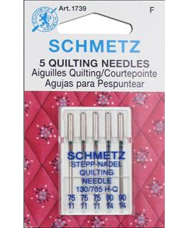 Schmetz Machine Quilting Needles Size 75-90 5pc