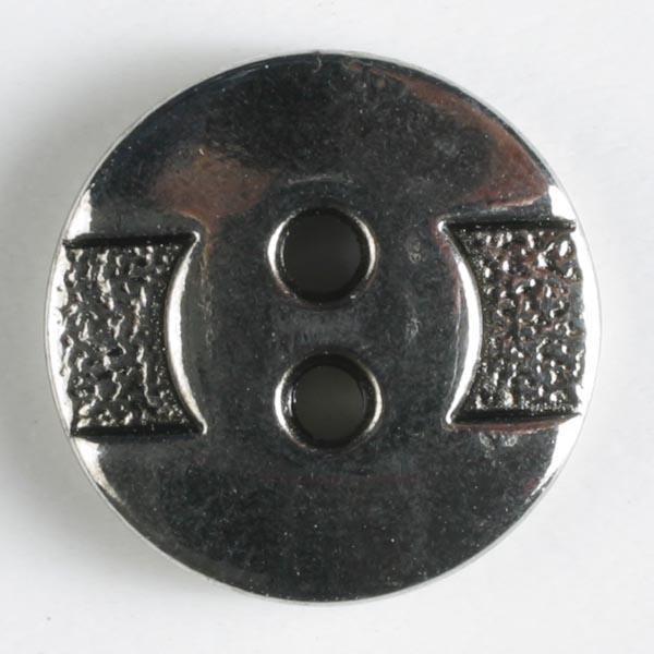 Antique Silver Full Metal Button