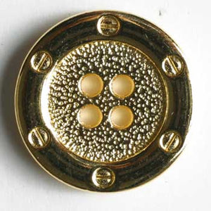 Gold Plated Full Metal Button
