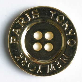 Gold Plated Full Metal Button