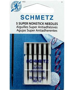Schmetz Mach Needle Super Nonstick Sz 80/12 5pc