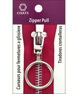C&C Zip Pull Ring 1" Silver