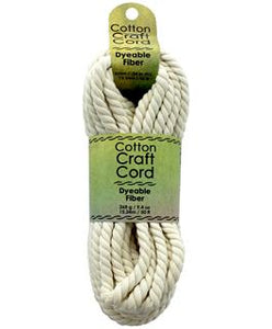 Pepperell Cora's Cotton Craft Cord 6mm 50' Natural