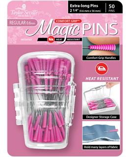 Taylor Seville Magic Pins 2 1/4" Regular Extra Long 50pc