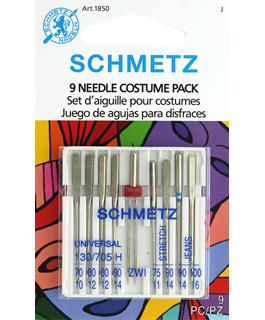 Schmetz Mach Needle Costume Pack Astd 9pc