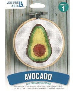 Avocado Cross Stitch Kit