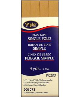 Wrights Single Fold Bias Tape
