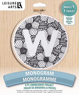 Monogram Embroidery Kit