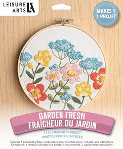 Garden Fresh Embroidery Kit