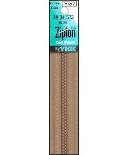 YKK Ziplon Coil Zippers 14"