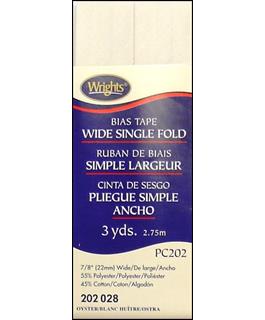 Wrights Wide Single Fold Bias Tape