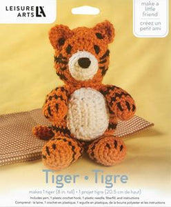 Make A Little Friend Crochet Tiger Kit