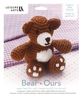 Make A Little Friend Crochet Bear Kit