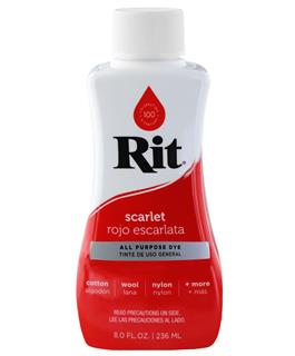 Rit Dye Liquid 8 Fluid oz Scarlet