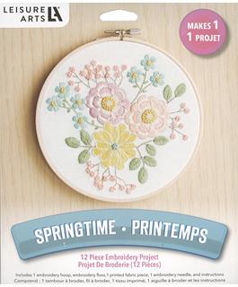 Springtime Embroidery Kit