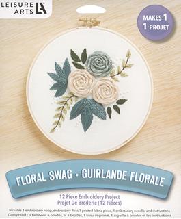 Flora Swag Embroidery Kit