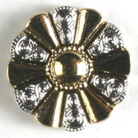 Gold Plated Polyamide Button