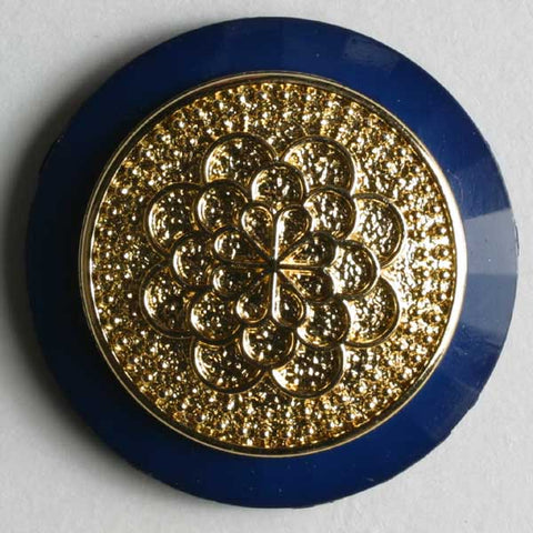 Blue Polyamide Button