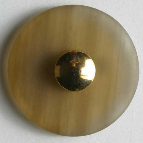 Beige Polyester Button