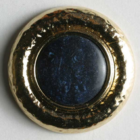 Navy Blue Polyester Button