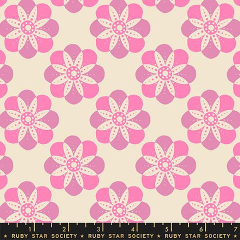 Floradora Cherry Blossom Cotton Fabric - Lupine RS6022 12