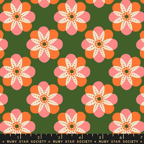 Floradora Cherry Blossom Cotton Fabric -Sarah Green RS6022 15