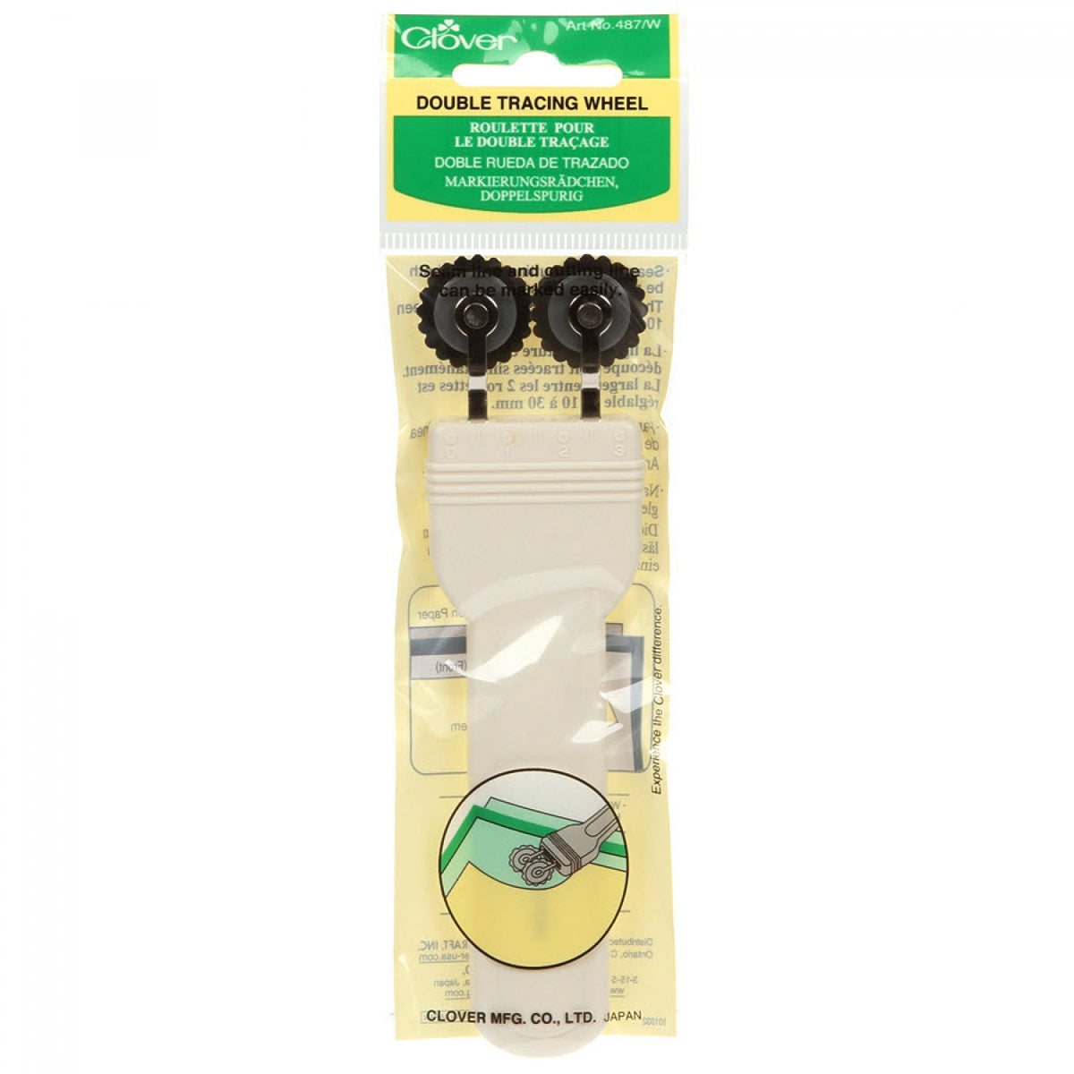 Clover Double Tracing Wheel – Stitches