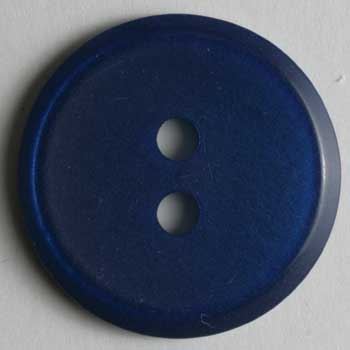 Navy Blue Polyester Button