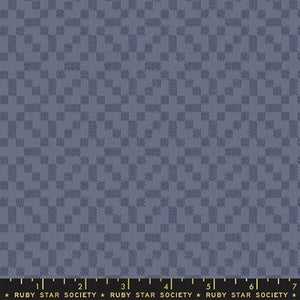 Warp Weft Moonglow Holiday Cotton Fabric - Periwinkle RS4065 15
