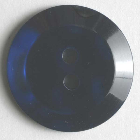 Navy Blue Polyester Button