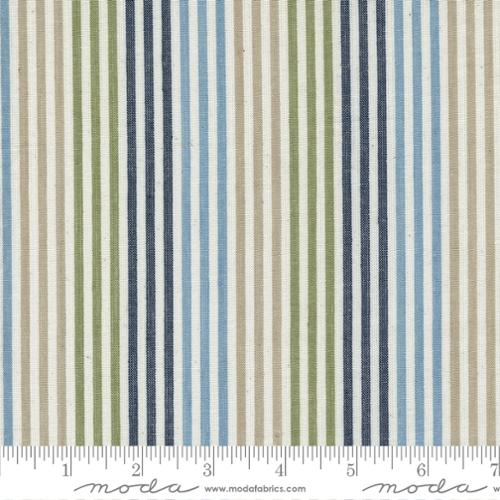 Vista Wovens Yarn Dyed Stripe Cotton Fabric - Multi 12217 22