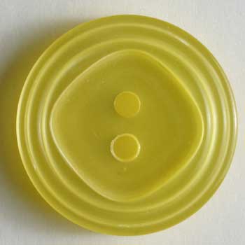 Yellow Polyester Button