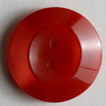 Red Polyester Button