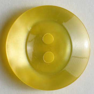 Yellow Polyester Button